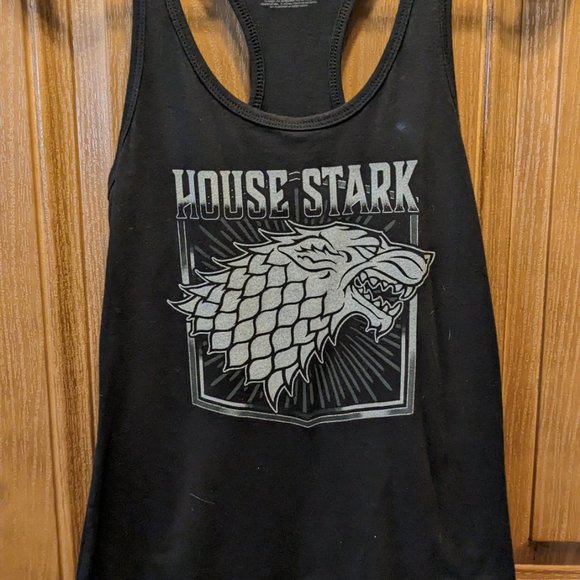 Game of Thrones House Stark Tank Top Size Small - Picture 2 of 4
